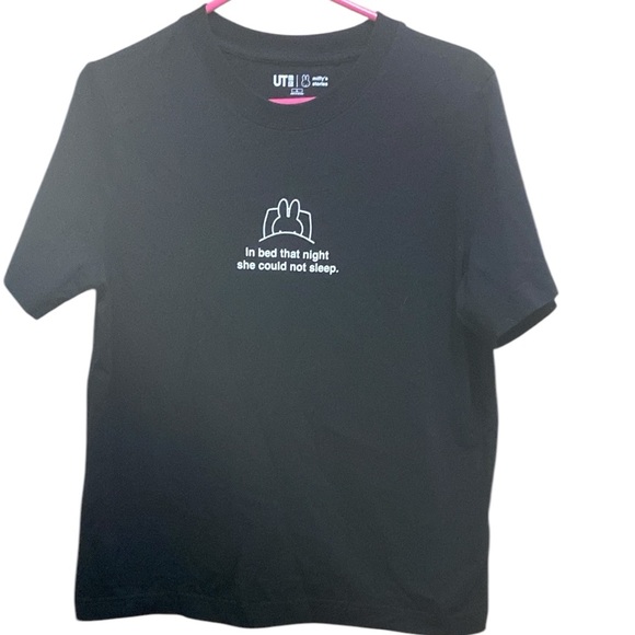 Graphic Black T-Shirt for Women - Picture 4 of 12